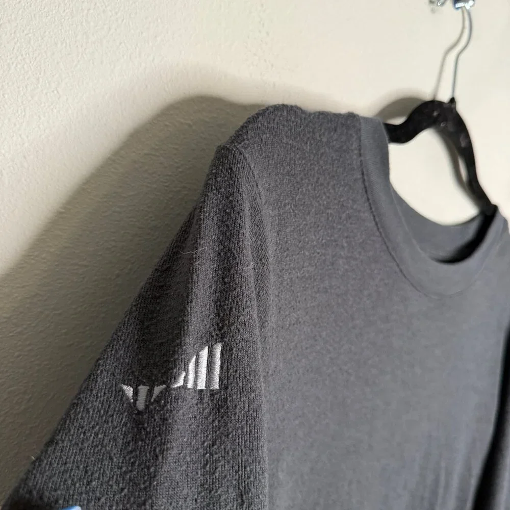 ALO‎ Yoga Women's Gray Glimpse Long Sleeve Sweater Top - Size L large